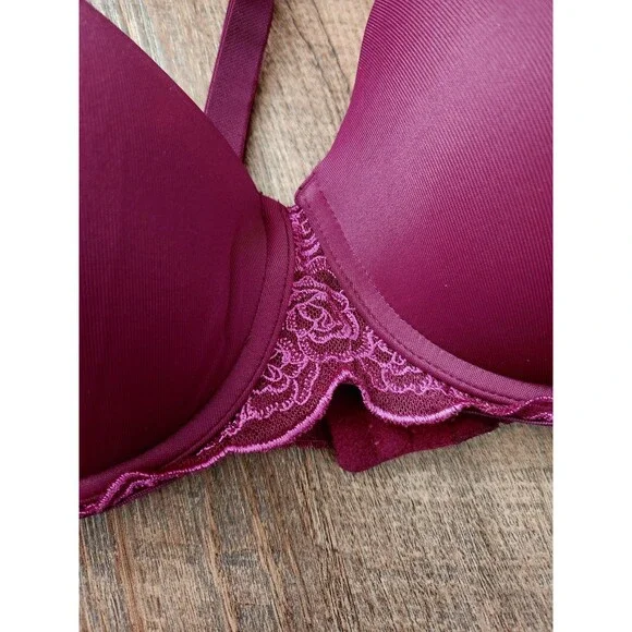 Maidenform 36D burgundy underwire bra - Picture 2 of 5